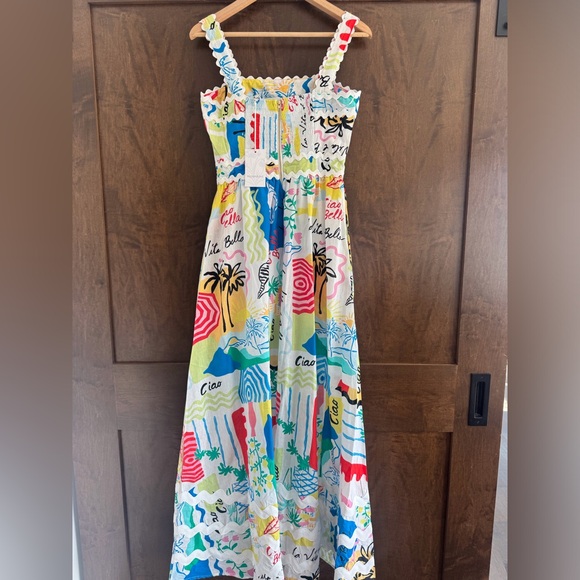NWT Prosperina Florence Maxi Dress In Isolation Bella Print - Picture 2 of 4
